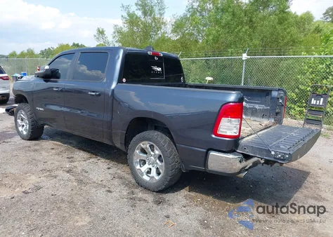 2020 Ram 1500 Big Horn 4X4 5'7 Box z USA, uszkodzony, nr VIN 1C6SRFFT6LN232040